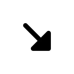 Arrow Right Down Fill Icon