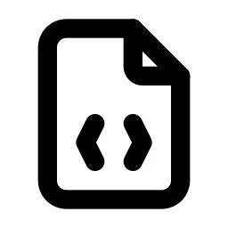 File Code Line Icon