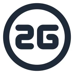 2g Circle Line Icon
