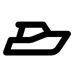Speedboat Line Icon