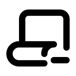 Script Minus Line Icon