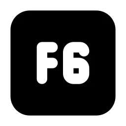 Square F6 Icon