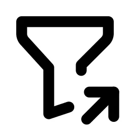 Filter Share Line Icon