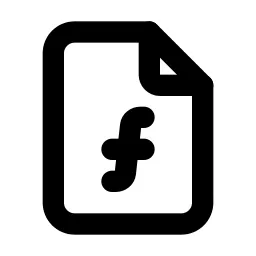 File Function Line Icon