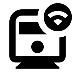 Train Wifi Line Icon