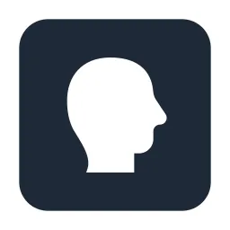 Head Box Solid Icon