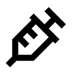 Syringe Line Icon