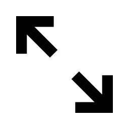 Expand Diagonal 2 Line Icon
