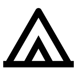 Tent Line Icon