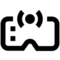 Vr Glasses Wifi Icon