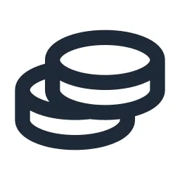 Coins Line Icon