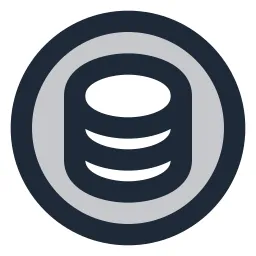 Data Circle Duotone Icon