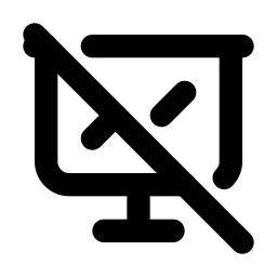 Presentation Off Line Icon