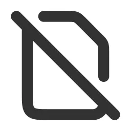 Document Off Icon