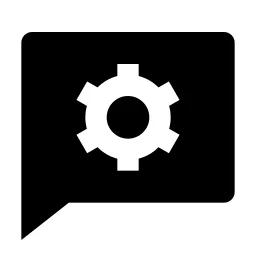 Chat Settings Fill Icon