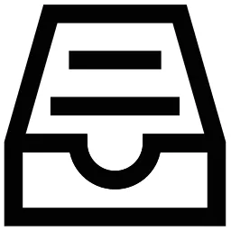 Papertray Lines Icon
