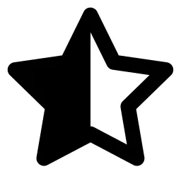 Star Half Icon