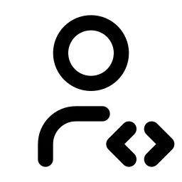 User Code Line Icon