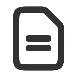 Document Text Icon