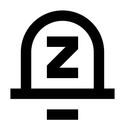 Notification Snooze Line Icon