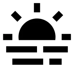 Haze Fill Icon