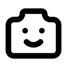 Camera Selfie Line Icon