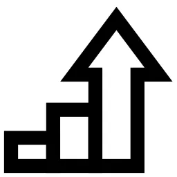 Winning Arrow Up Icon
