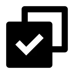 Checkbox Multiple Fill Icon