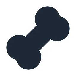 Bone Solid Icon