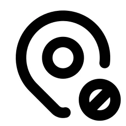 Map Pin Cancel Line Icon