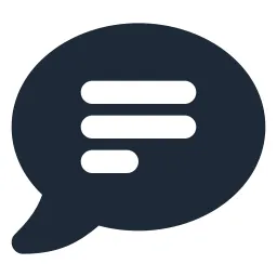 Chat 2 Text Solid Icon