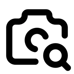 Camera Search Line Icon