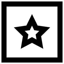 Star Square Icon