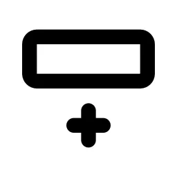 Row Insert Bottom Line Icon