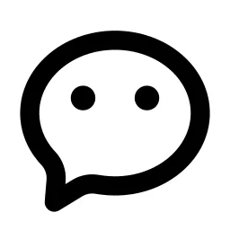 Wechat 2 Line Icon
