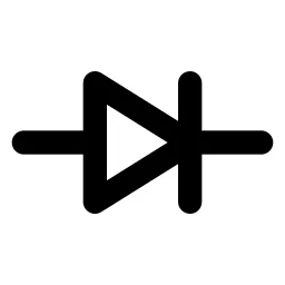 Circuit Diode Line Icon