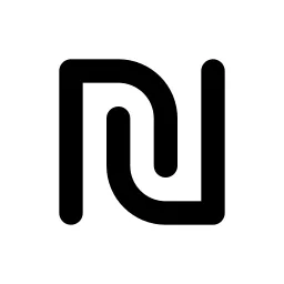 Currency Shekel Line Icon