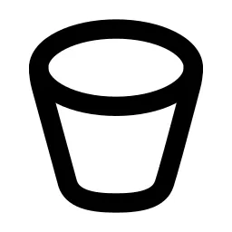 Bucket Line Icon