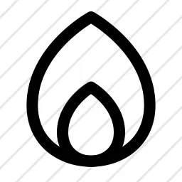 Fire 1 Flame Hot Heat Icon
