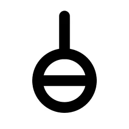 Gender Genderless Line Icon