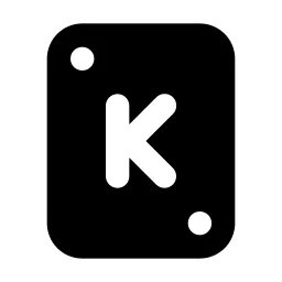 Play Card K Icon
