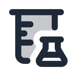 Beaker Flask Duotone Icon
