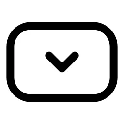 Arrow Down Tag Icon