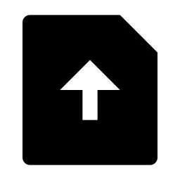 File Upload Fill Icon