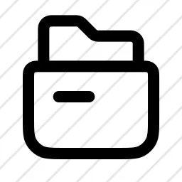 Archive Folder Box Icon
