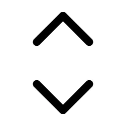 Arrow Separate Vertical Icon
