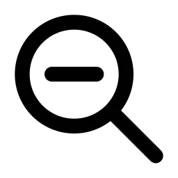 Zoom Out Line Icon