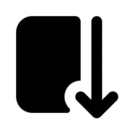 Arrow Autofit Down Icon