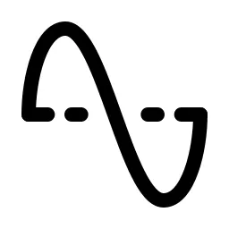 Sine Wave Icon