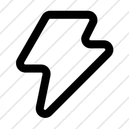 Lightning Zap Flash Icon